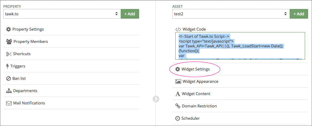 widget-settings