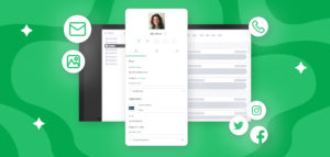 View of a Contact profile in the tawk.to CRM