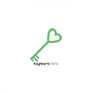 KeyHearts Note logo