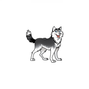 Siberian Husky Web Designs Inc logo