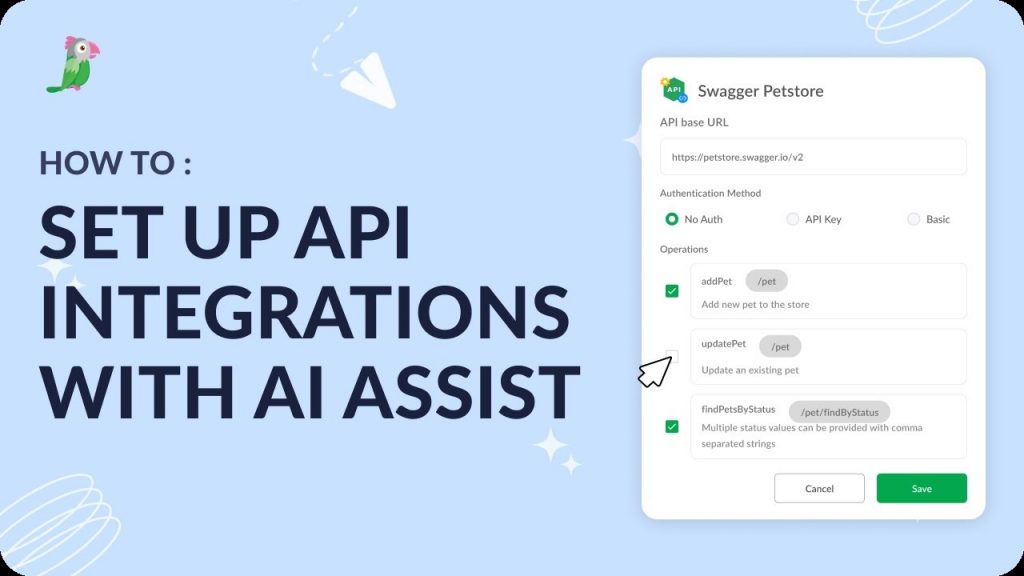 API Integrations with AI Assist