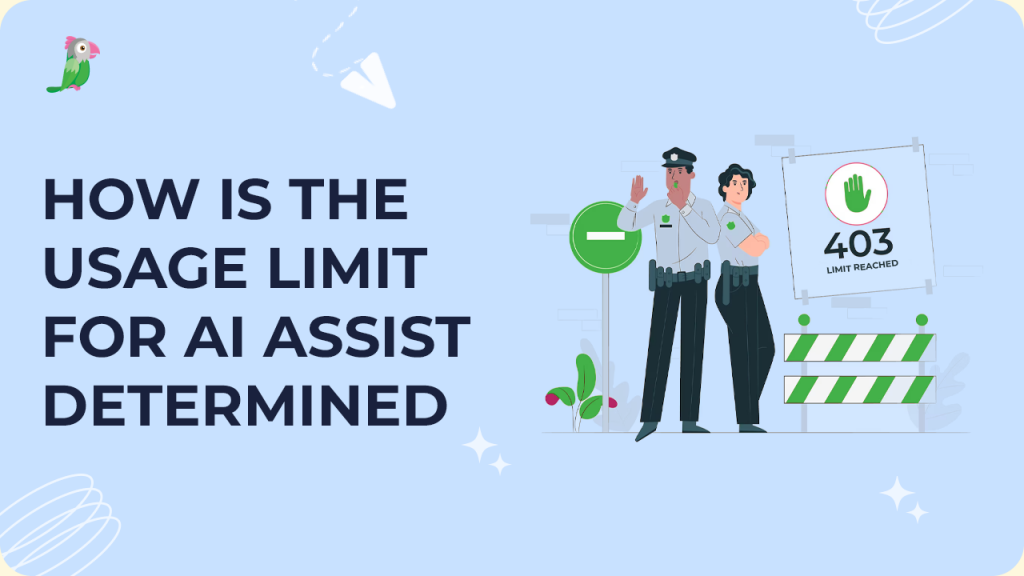 How is usage determined for AI Assist?