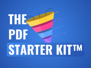 The PDF Starter Kit logo